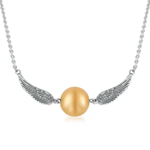 Trendy Stylish Snitch Pendant Necklace