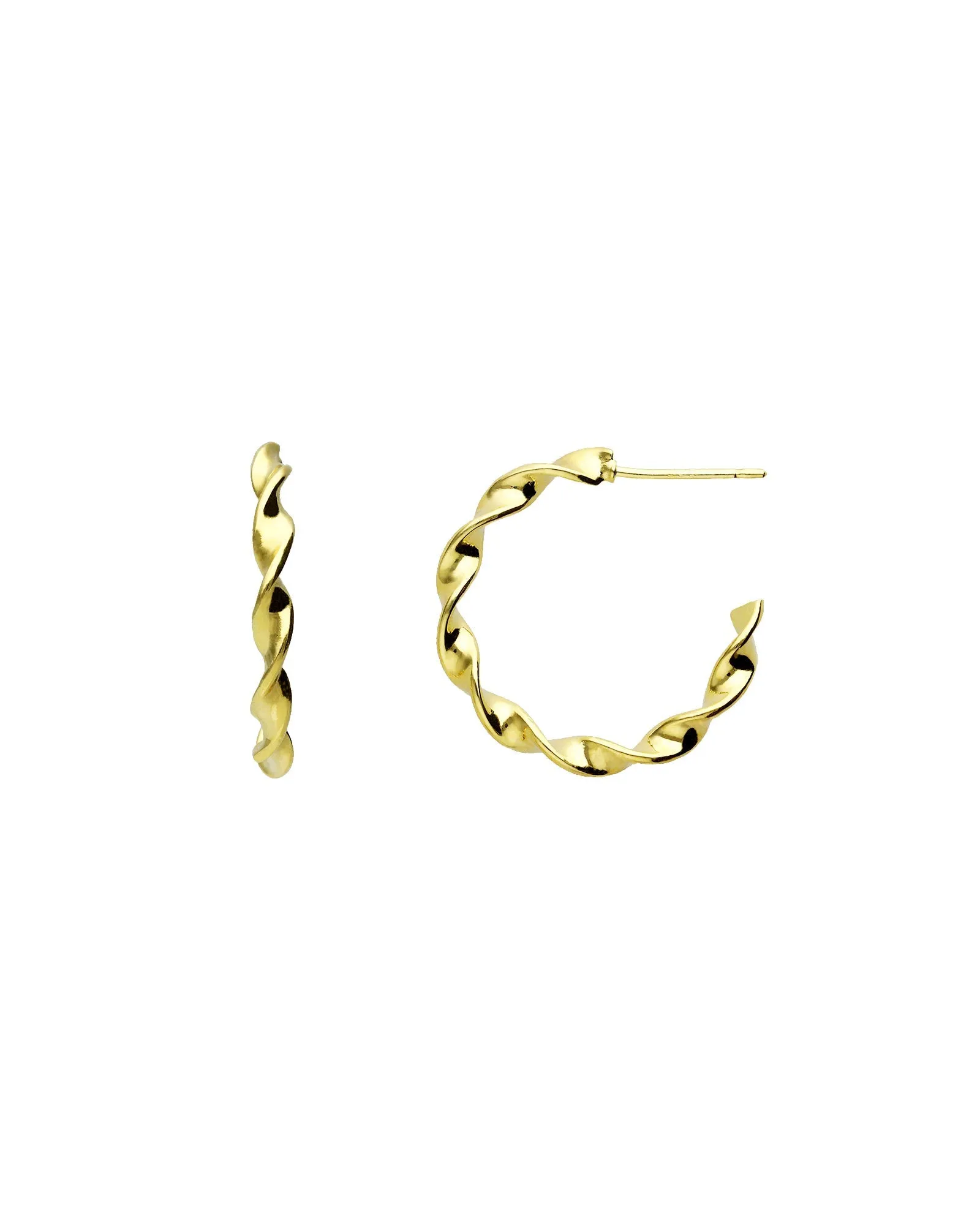 Twist Hoops I 20mm