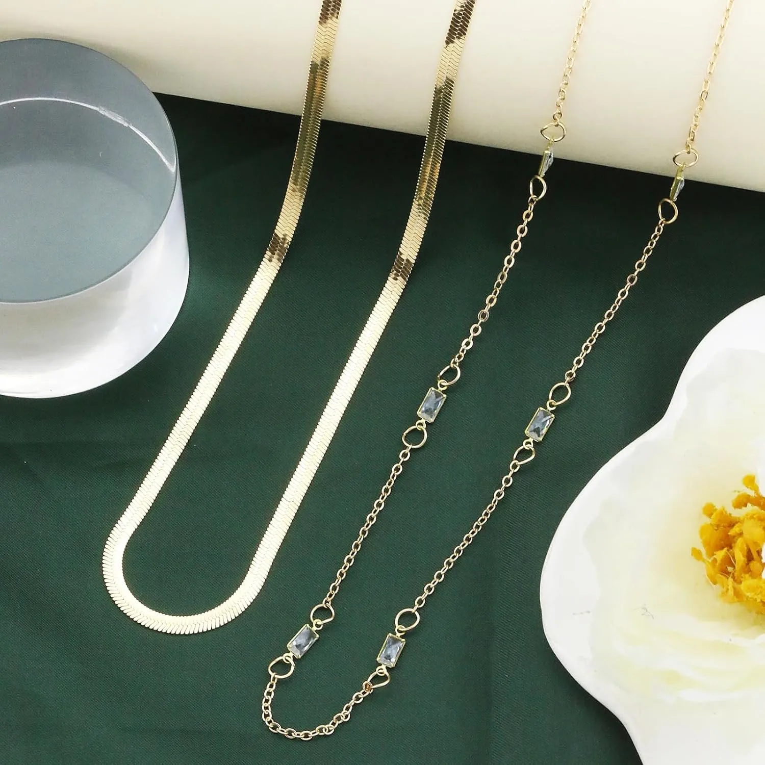 Waist Chains Belly Chains for Women Waist Beads Dainty Layered Gold Body Chain Jewelry for Women Summer Beach Bikini Stomach Jewelry Accessories