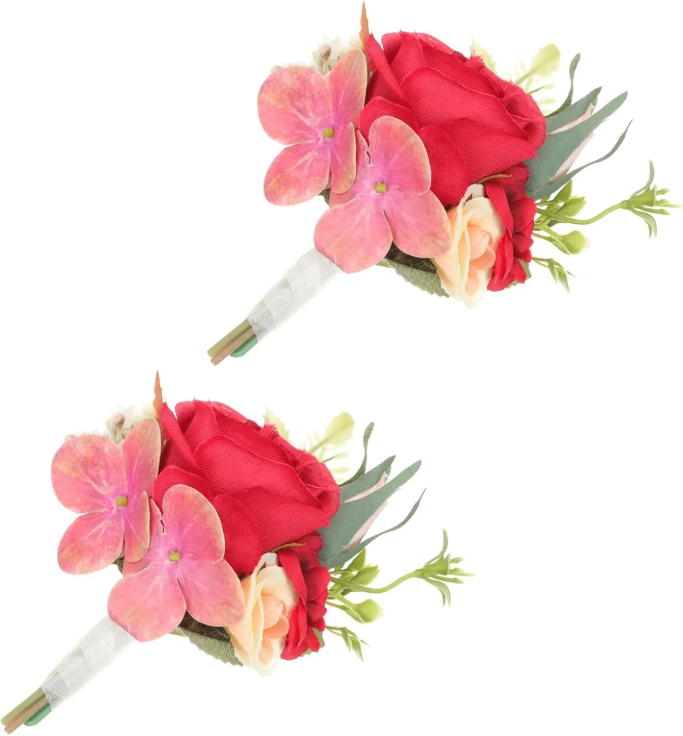 Wedding Simulation Corsage Groom Brooches Bridal Boutonniere Wedding Boutonniere Pin Brooch Fake Rose