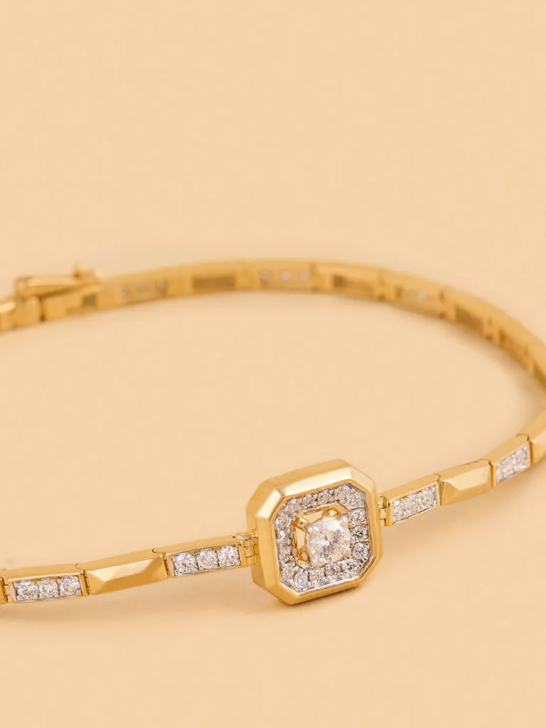 Westside X Pome Geometric Lab Diamond Bracelet