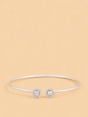 Westside X Pome Lumina Solitaire Lab Diamond Bangle Bracelet