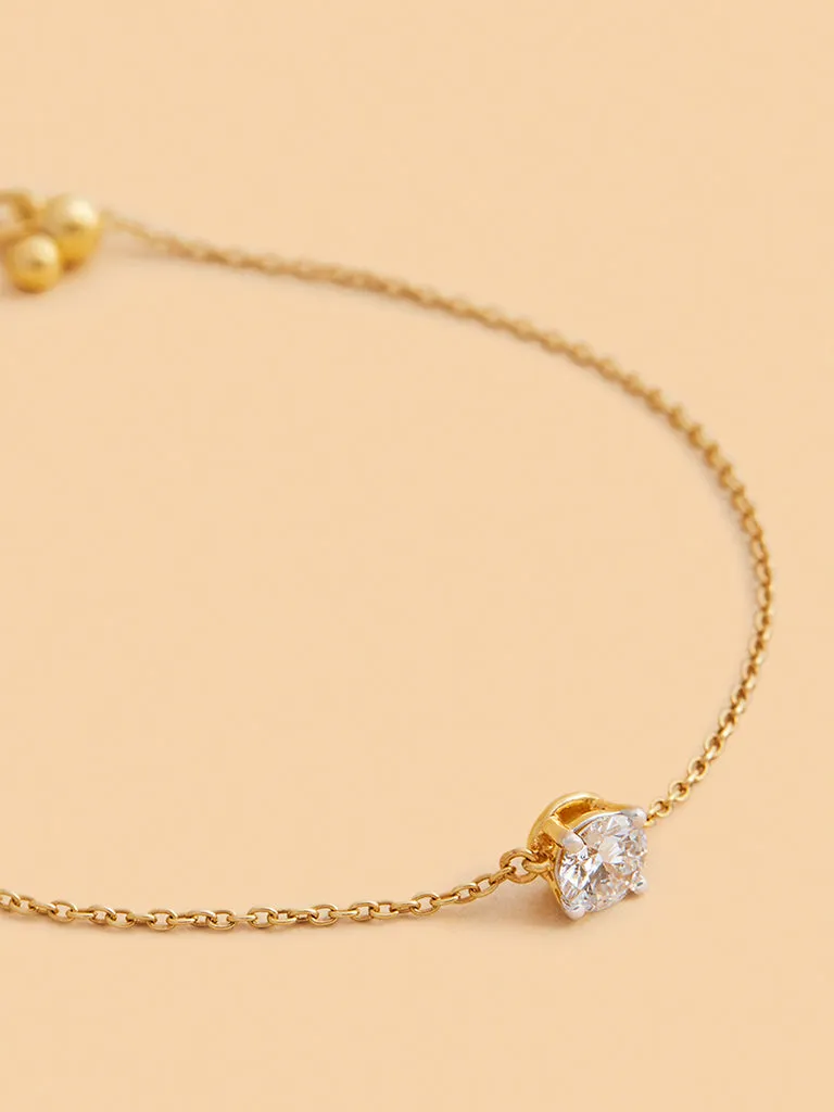 Westside X Pome Minimalist Lab Diamond Chain Bracelet