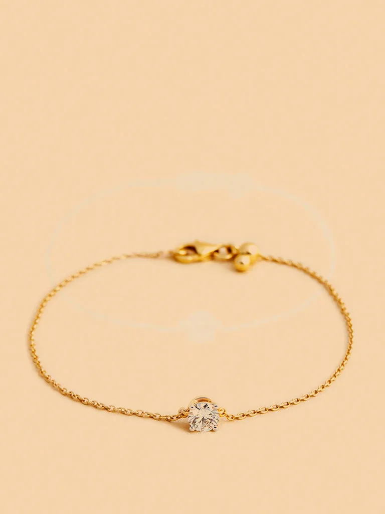 Westside X Pome Minimalist Lab Diamond Chain Bracelet