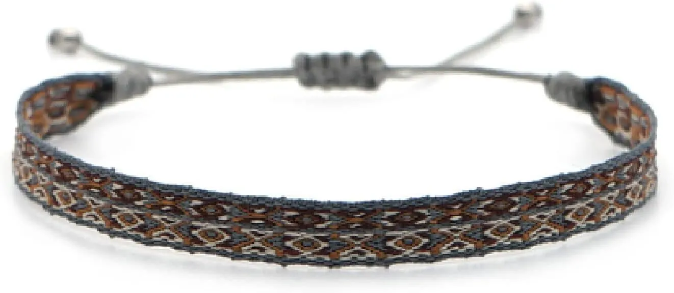 Women Vintage Ethnic Bracelet Jewelry Handmade Braided Bracelets Handmade Weave Bangles,KZ-0012E