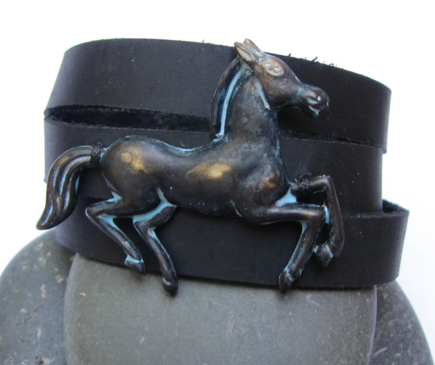 Wrap bracelet, leather strapping, black leather, wrap leather strips, black straps, .5 inch,  black 6 48 inch strips 288 inches Soft supple
